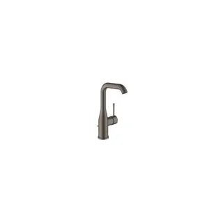 Смеситель для раковины GROHE Essence с донным клапаном, L-Size, темный графит матовый