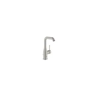 Смеситель для раковины GROHE Essence с донным клапаном, L-Size, суперсталь