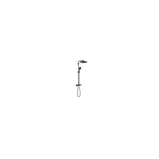 Душевая система GROHE Tempesta System 250 CUBE с термостатом, черный матовый
