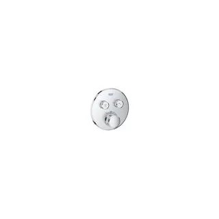 Внешняя часть смесителя GROHE Grohtherm SmartControl на 2 выхода,хром