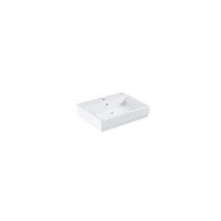 Раковина накладная GROHE Cube Ceramic 60 см, альпин-белый