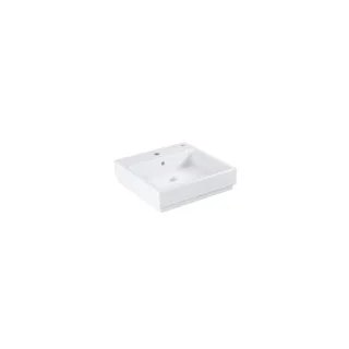 Раковина GROHE Cube Ceramic 50 см, накладная, альпин-белый