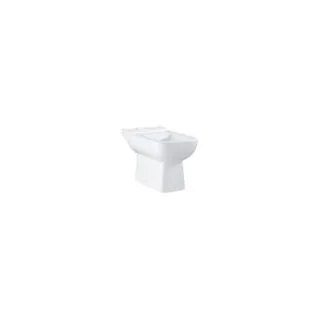 BauEdge Ceramic Унитаз напольный, безободковый, альпин-белый